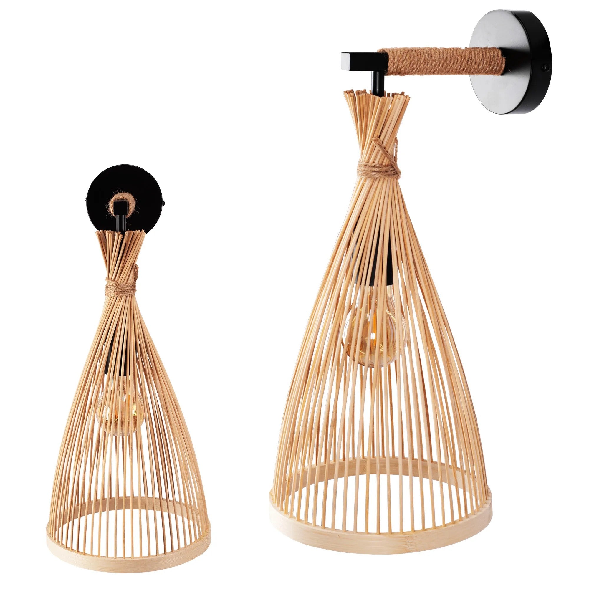 LAMPA ŚCIENNA KINKIET BOHO APP1340-1W 1