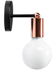 Lampa Kinkiet Ścienny Metalowy 392205 Różowe Złoto 1