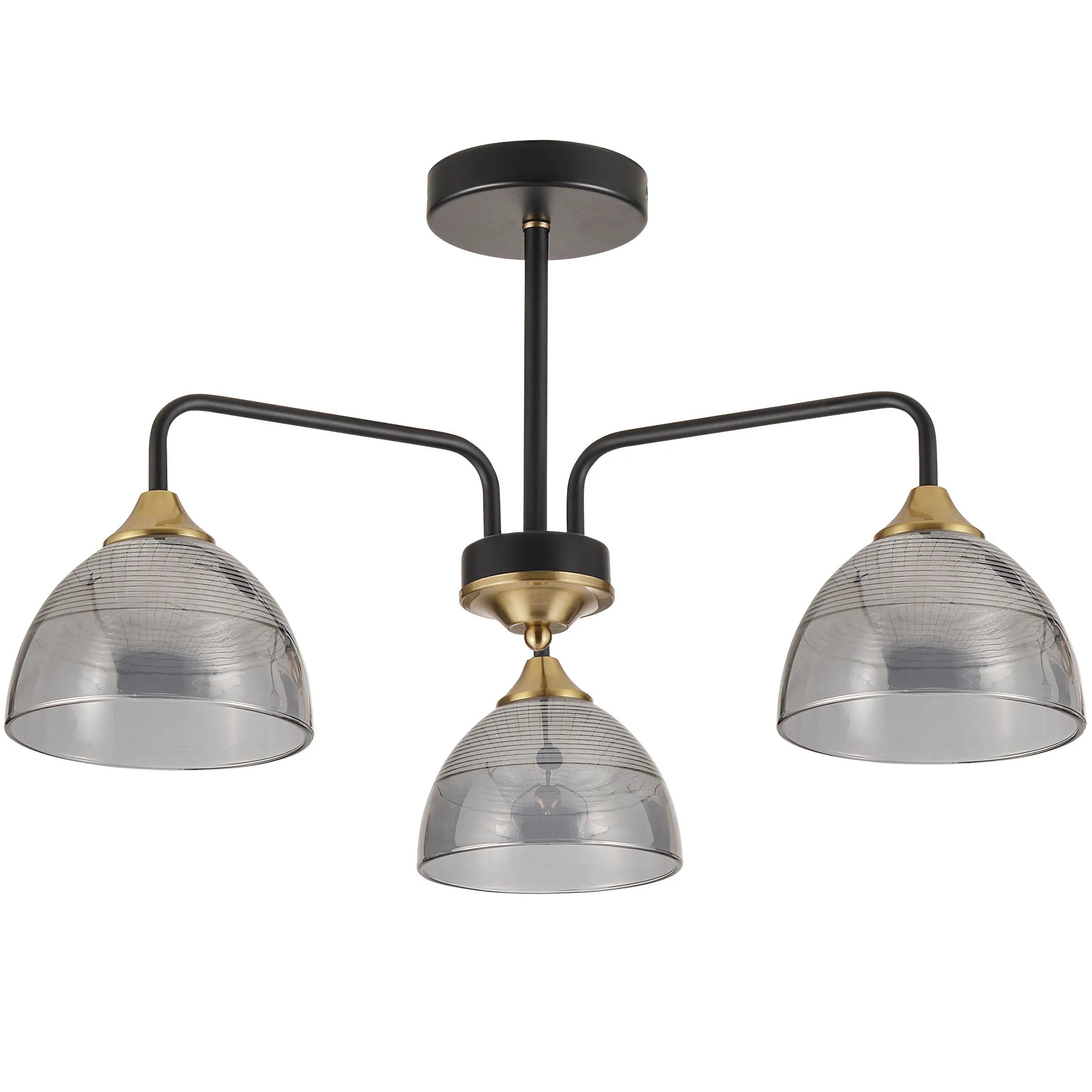 LAMPA SUFITOWA WISZĄCA G084-3C BLACK GREY 1