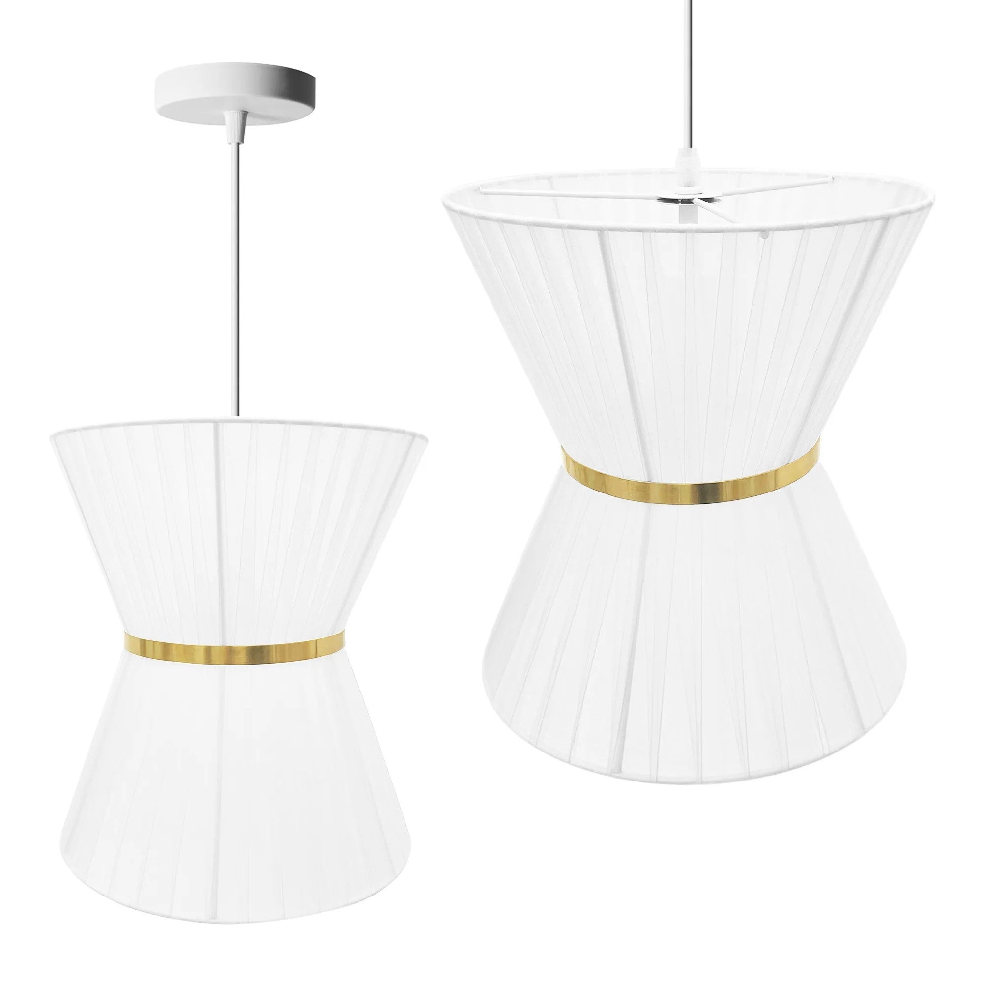 LAMPA SUFITOWA WISZĄCA APP1504-1CP WHITE 1