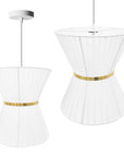 LAMPA SUFITOWA WISZĄCA APP1504-1CP WHITE 1