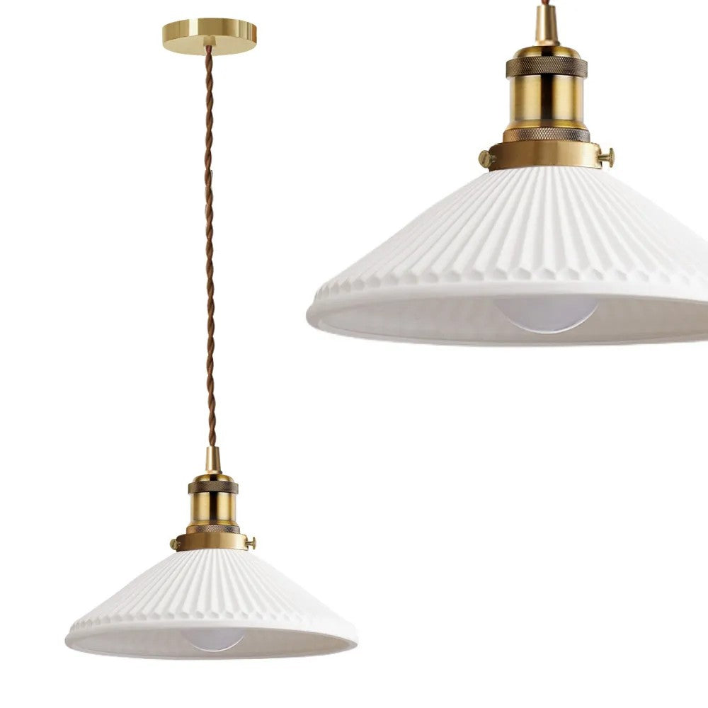 Lampa Wisząca APP1172-1CP Biała 1