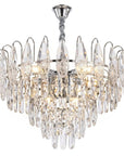 Lampa Wisząca Z Kryształami SWE079-CP 50cm Chrom 1