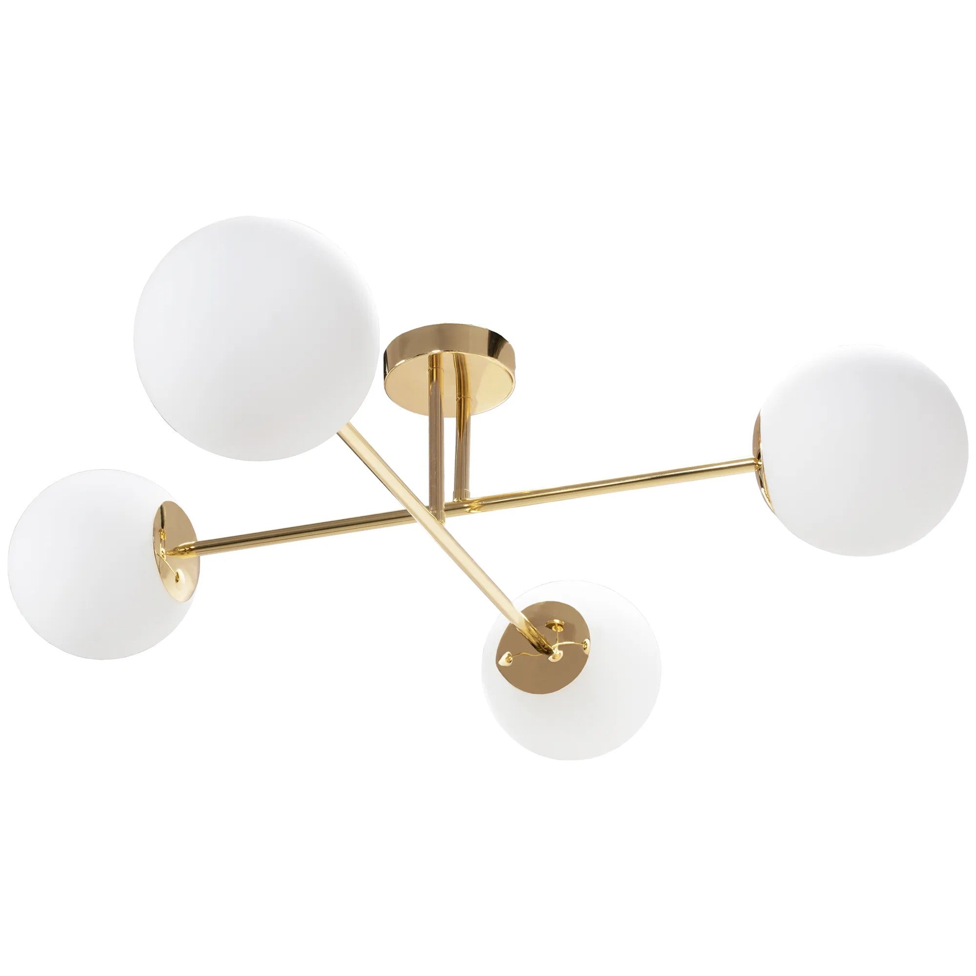 Lampa Sufitowa APP1248-4CP Złota 1