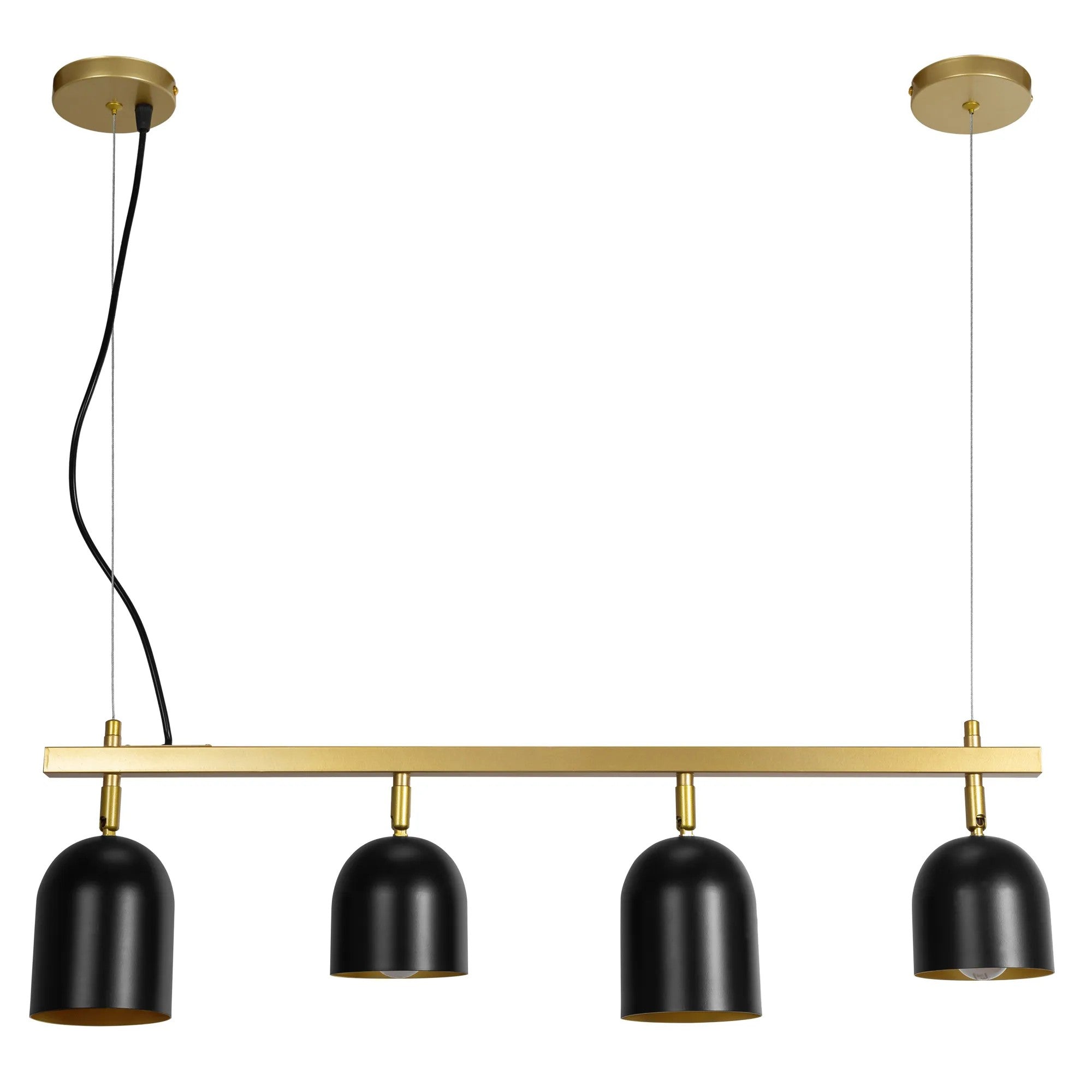 Lampa Wisząca APP1031-4CP Czarna 1