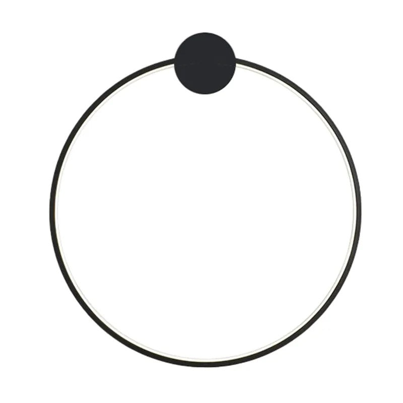 LAMPA ŚCIENNA KINKIET LED APP1389-CW BLACK 50cm 1