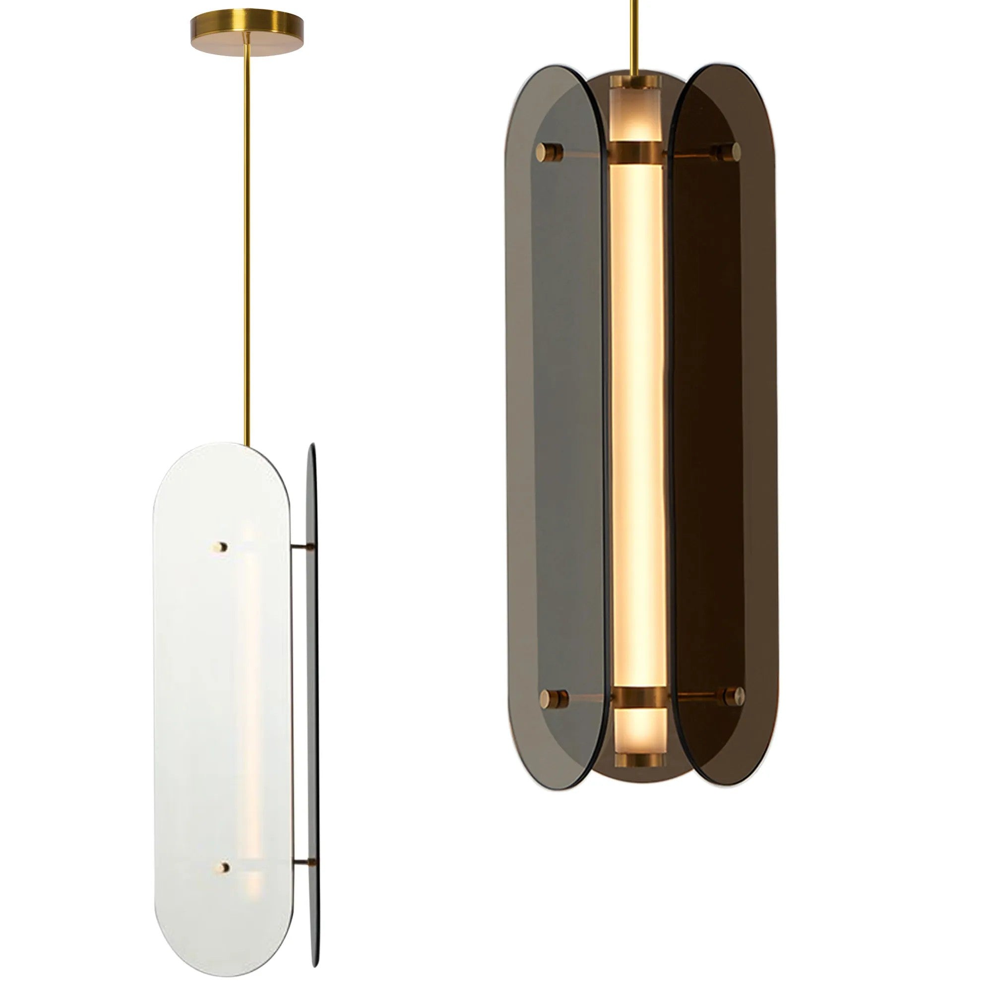 LAMPA SUFITOWA WISZĄCA Czarna APP1676-CP Long 1