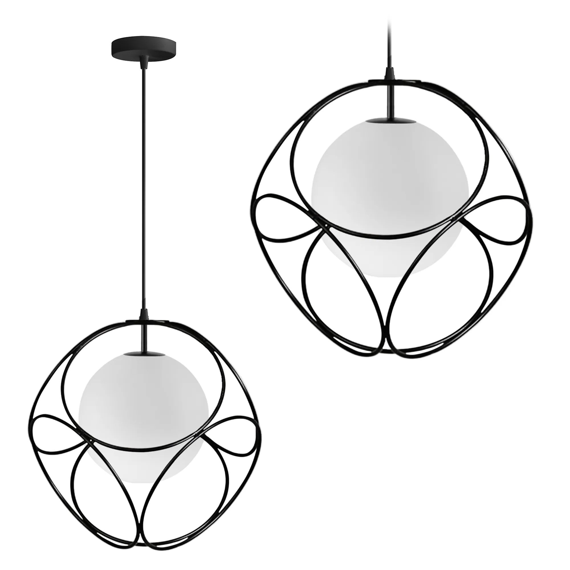Lampa Wisząca APP1019-1CP 1
