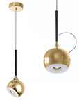 LAMPA SUFITOWA WISZĄCA LED G086-1CP Złota 1