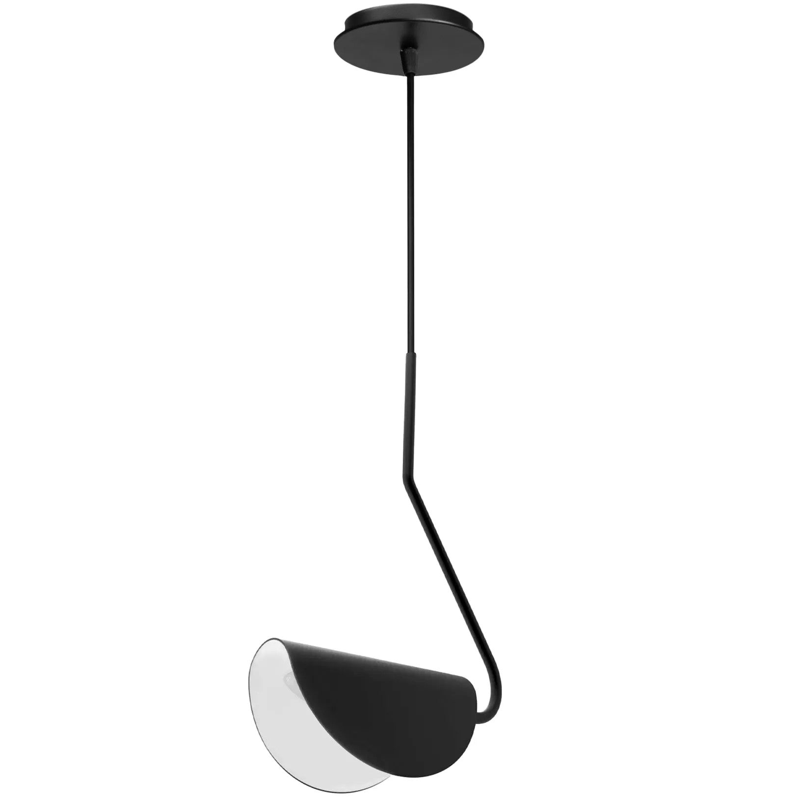 LAMPA SUFITOWA WISZĄCA APP1263-1CP BLACK 1
