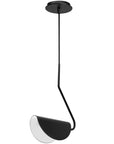 LAMPA SUFITOWA WISZĄCA APP1263-1CP BLACK 1