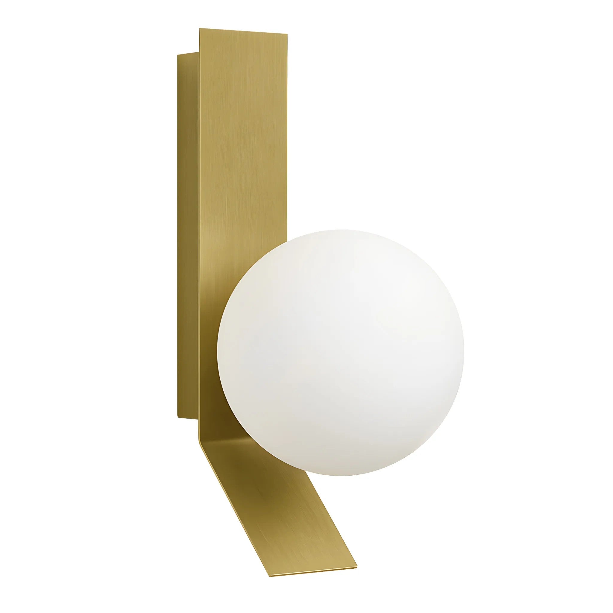Kinkiet Ścienny APP1759-1W Brush Gold/White 1