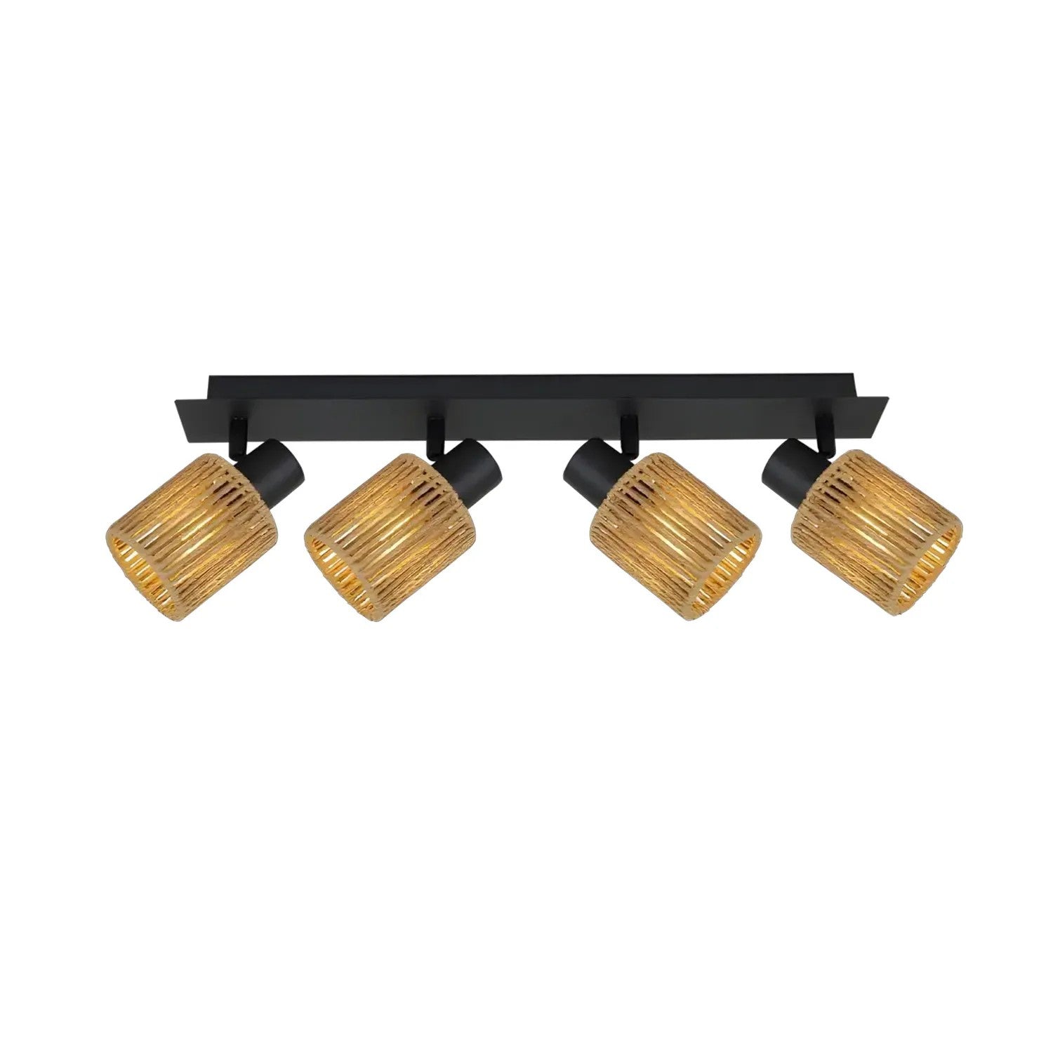 LAMPA SUFITOWA WISZĄCA APP1825-4W NATURE BLACK 1