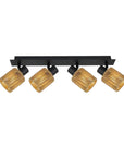 LAMPA SUFITOWA WISZĄCA APP1825-4W NATURE BLACK 1