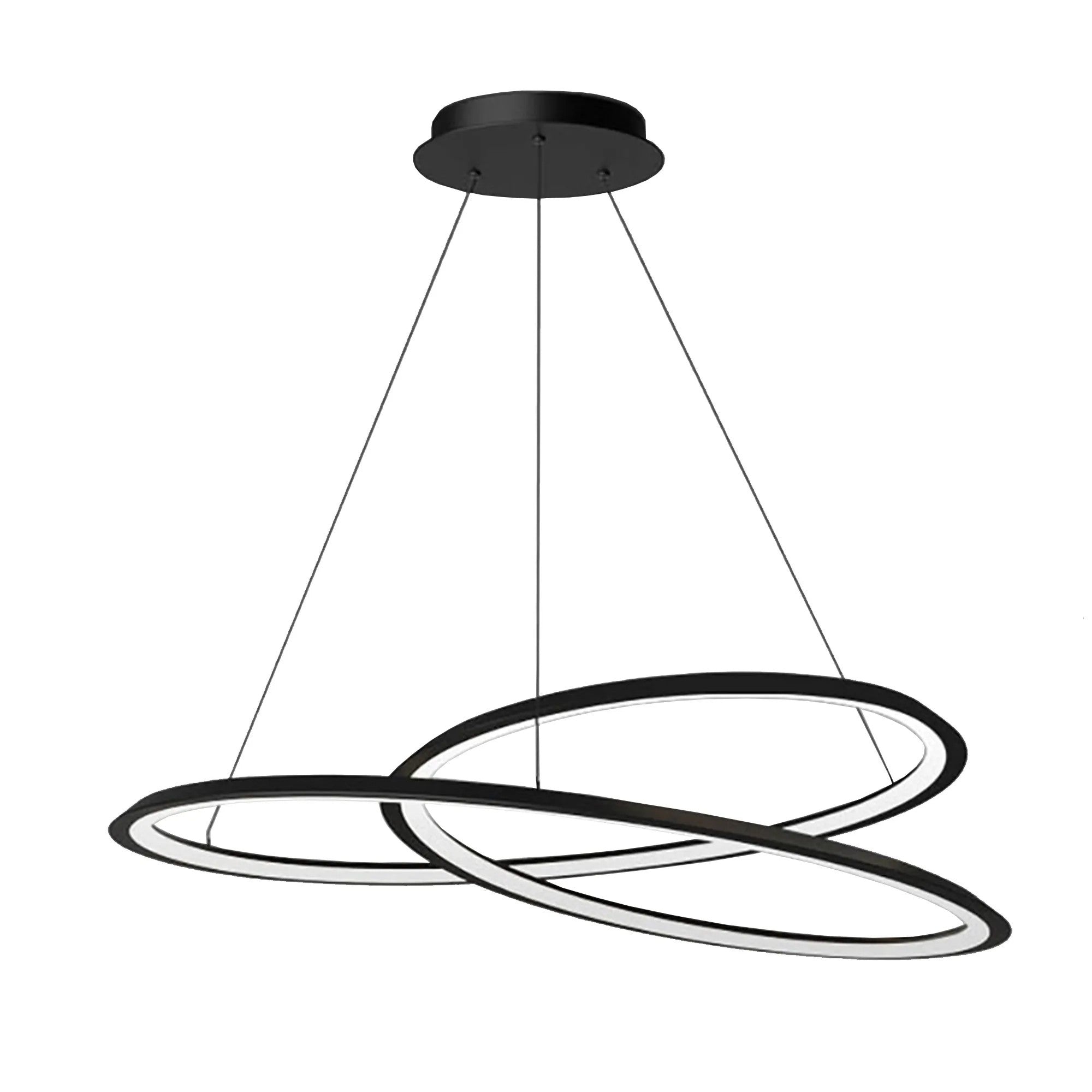 Lampa Wisząca APP1194-CP Czarna 1