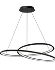 Lampa Wisząca APP1194-CP Czarna 1