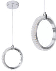 Lampa Sufitowa Wisząca LED LHJ126-W Chrom 1
