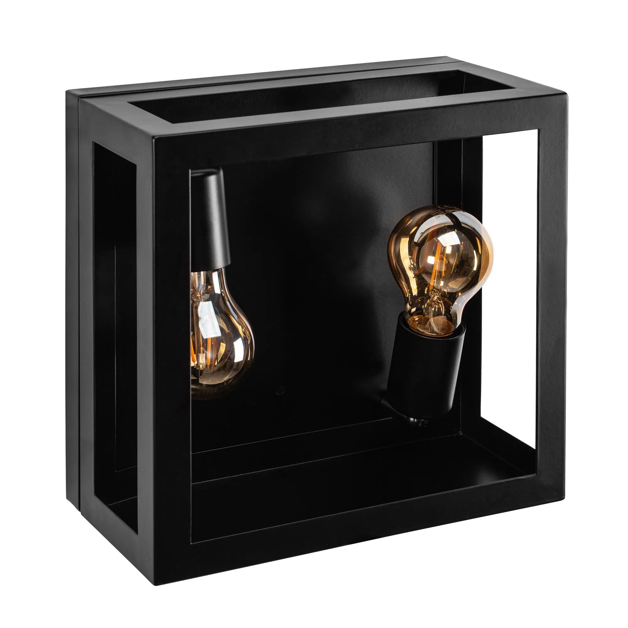 LAMPA ŚCIENNA KINKIET APP1305-2W CZARNA 1