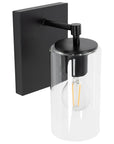 LAMPA ŚCIENNA KINKIET APP1222-1W Czarna 1