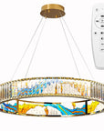 LAMPA SUFITOWA WISZĄCA LED APP1748-CP 60CM 1