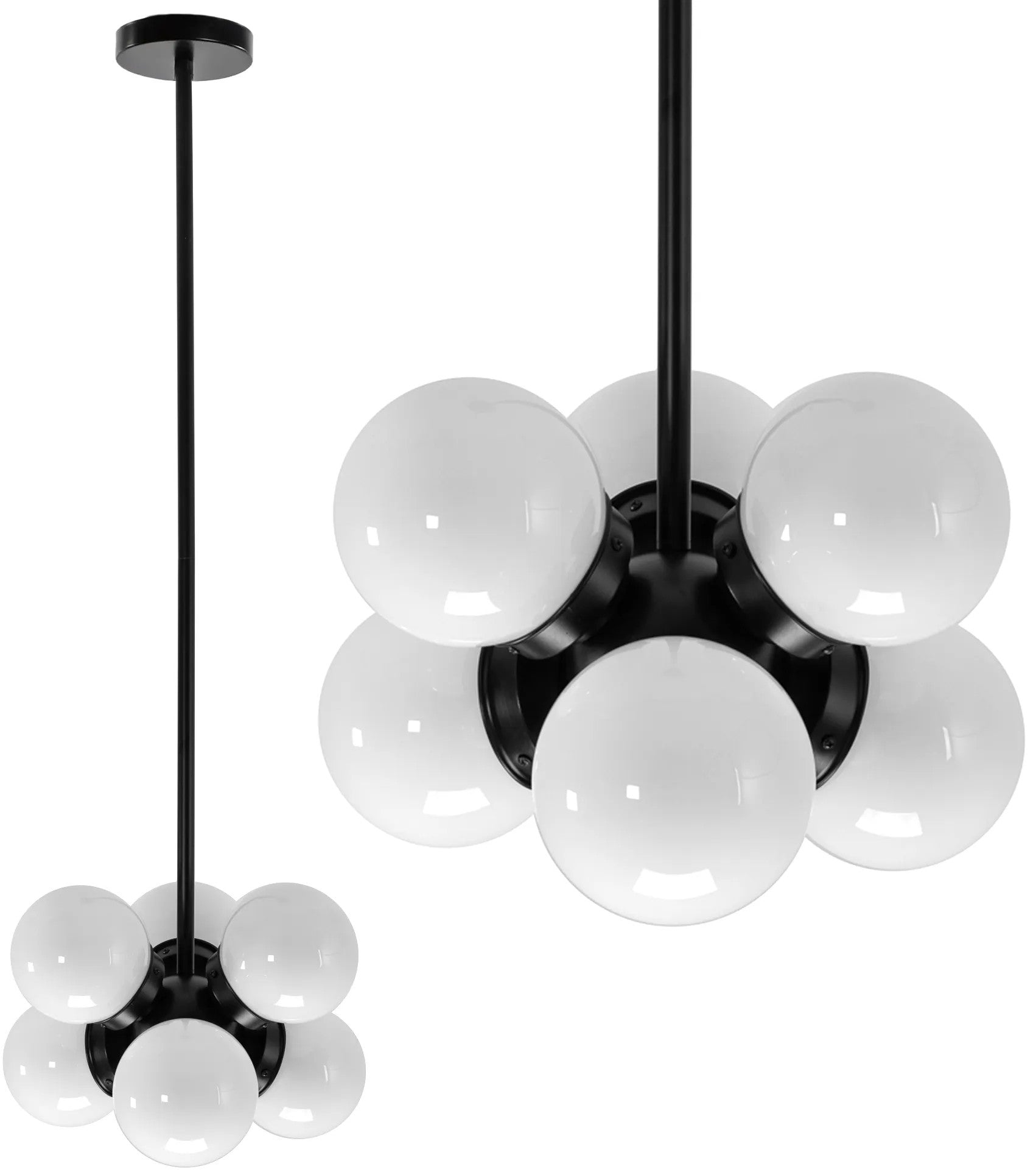 Lampa Sufitowa LOFT APP904-6CP 1