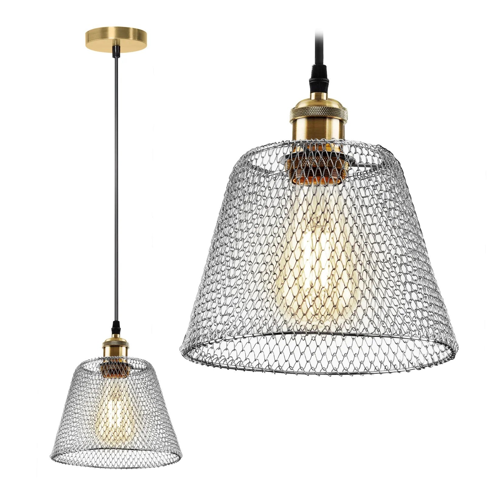 Lampa Sufitowa APP946-1CP Set Chrom 1