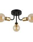 Lampa Wisząca APP1117-3C Czarno Złota 1