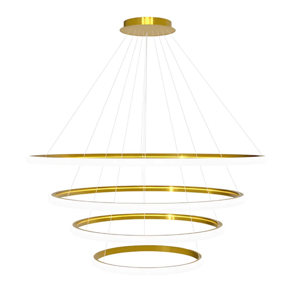 Lampa Wisząca LED LHJ009-CP4 ZŁOTA 1