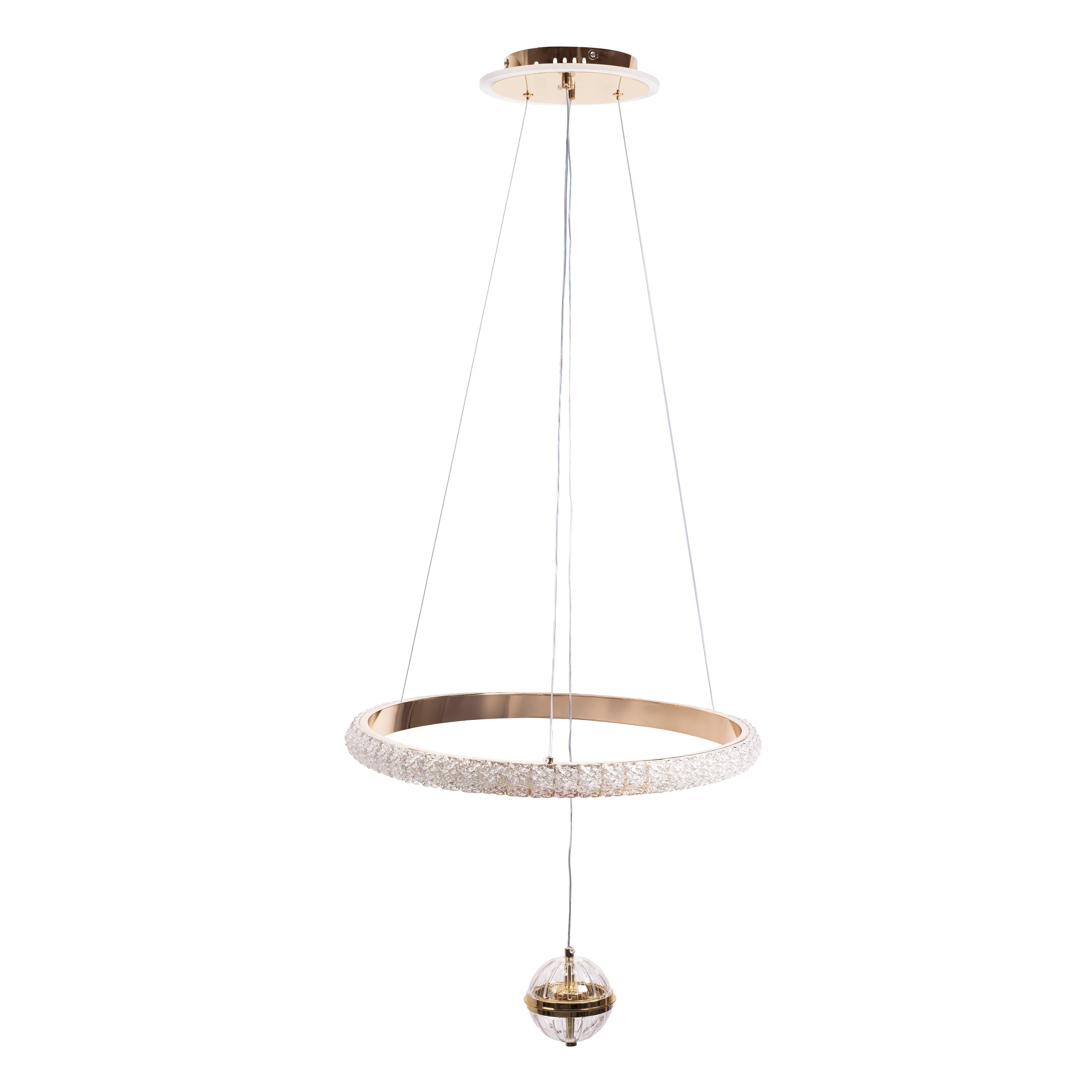 LAMPA SUFITOWA WISZĄCA G142-CP 50cm Złota 1