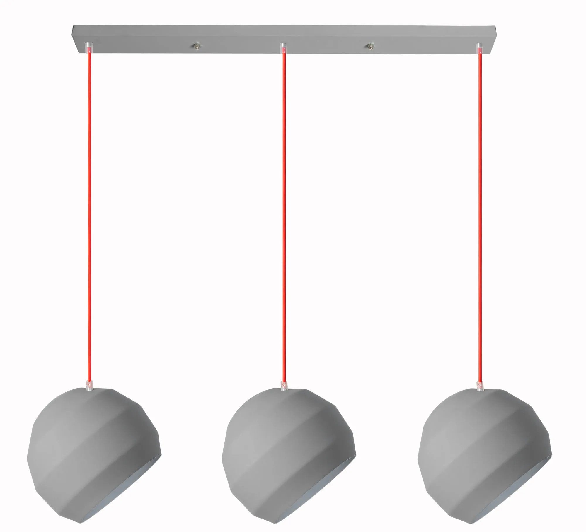 Lampa Sufitowa Wisząca Potrójna APP384-3CPR 1