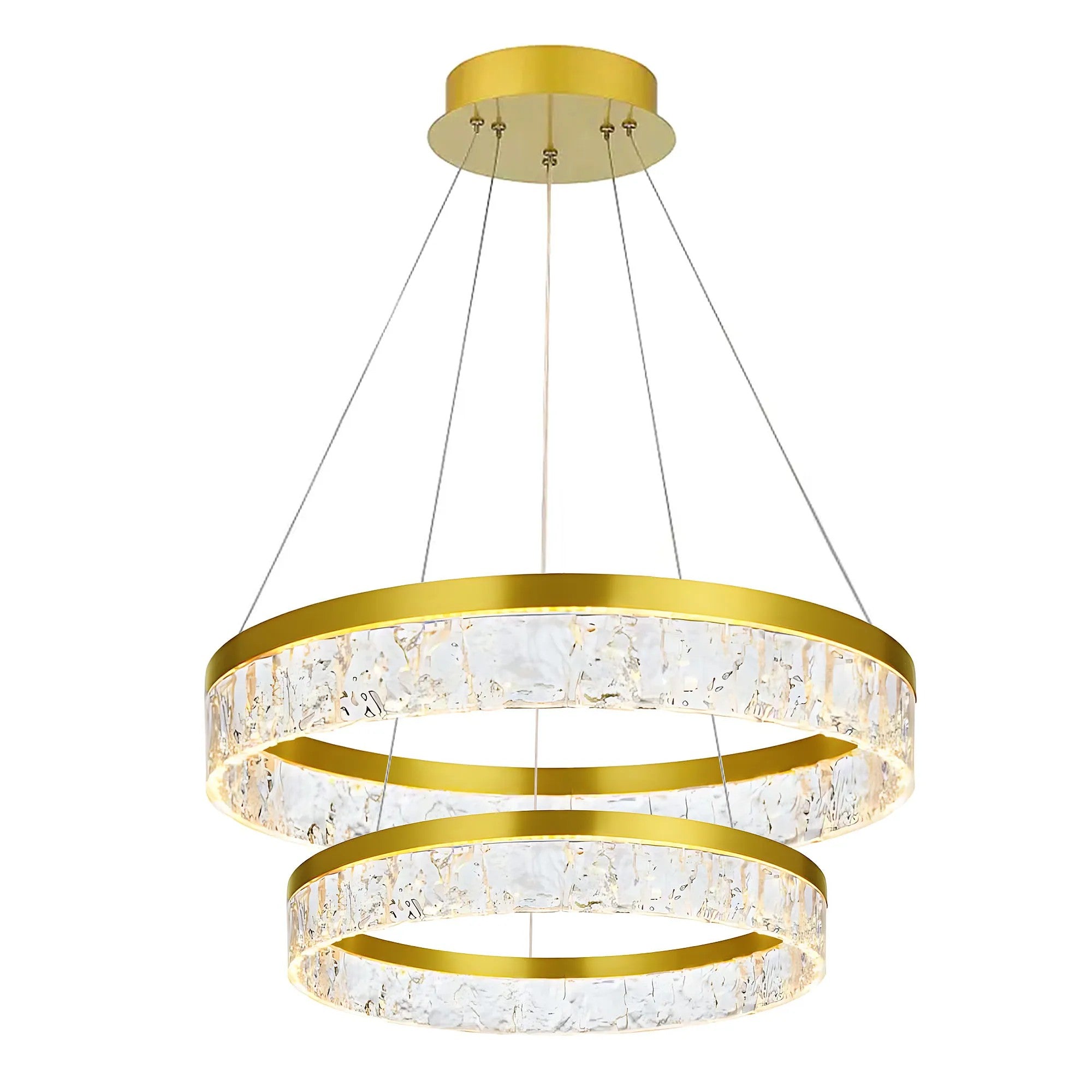 Lampa Wisząca LED LHJ049-CP2 ZŁOTA 1
