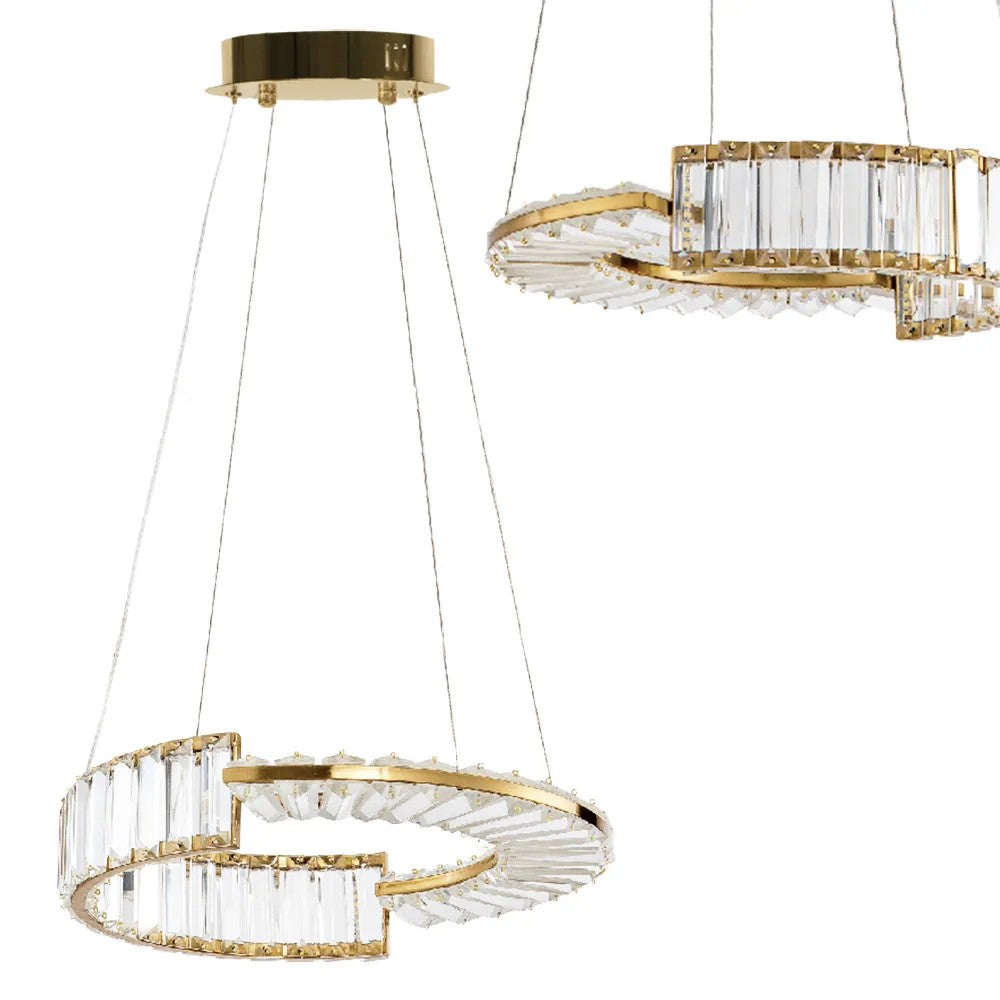 LAMPA WISZĄCA LED APP1526-CP40 GOLD 1