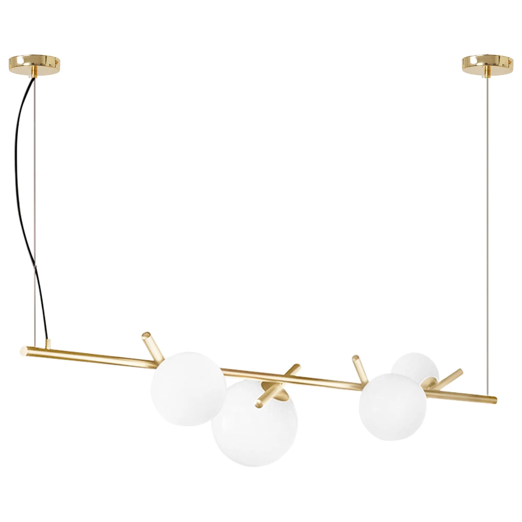 LAMPA SUFITOWA WISZĄCA Gold APP1665-4CP 1