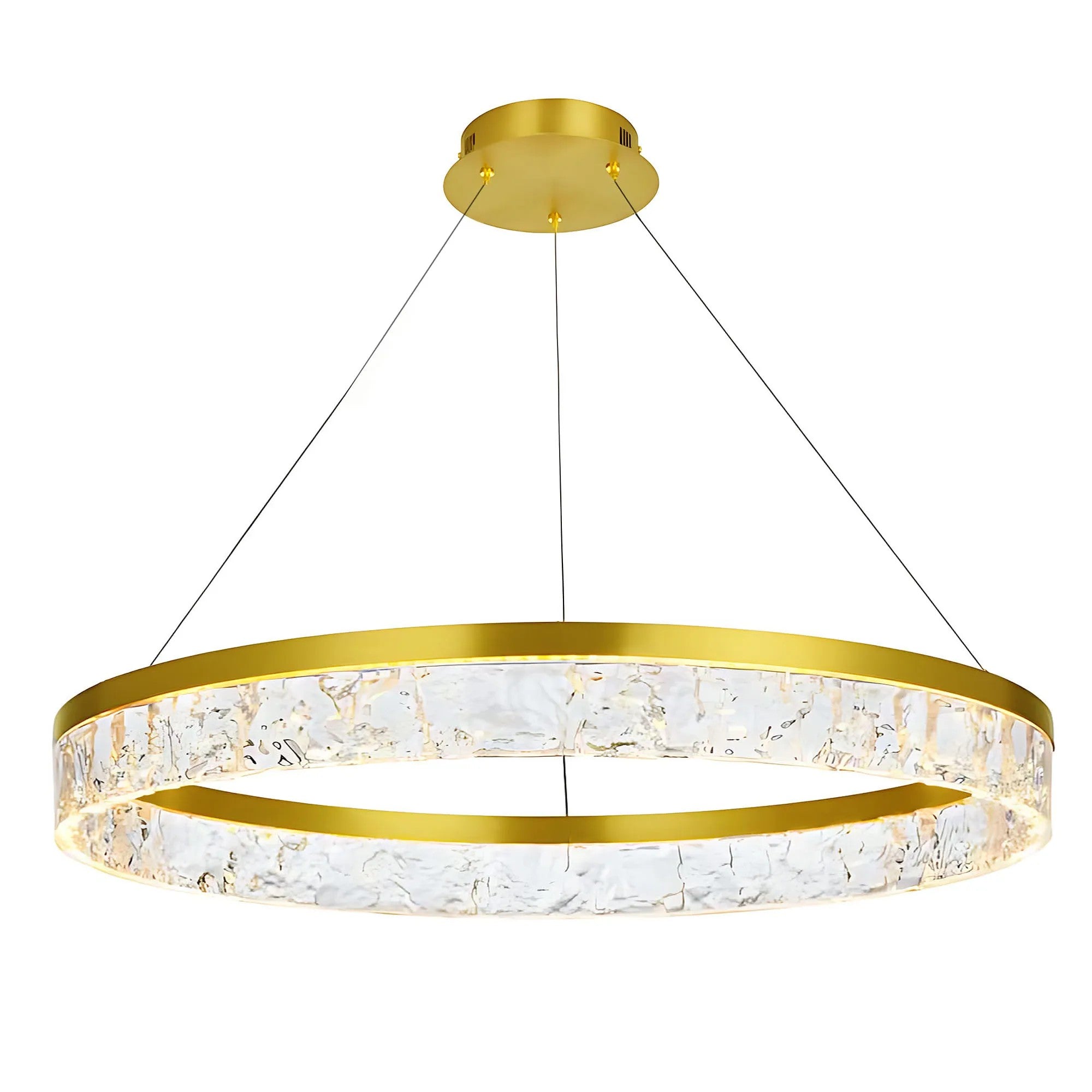 Lampa Wisząca LHJ047-CP 80 Cm ZŁOTA 1