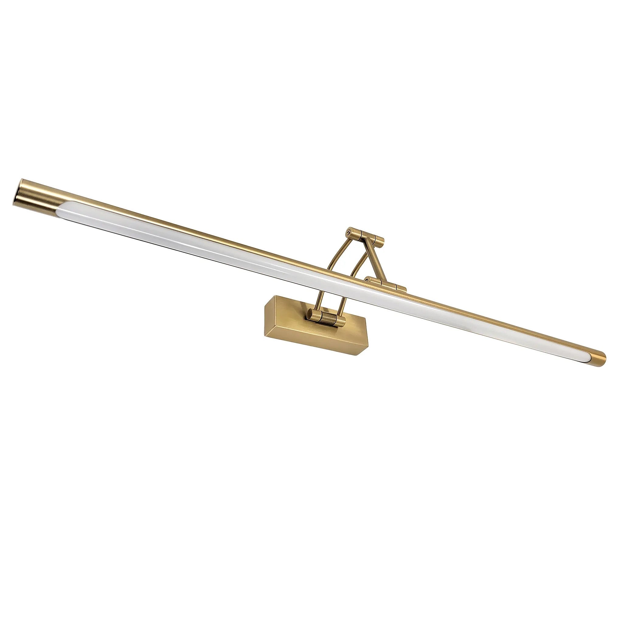 Kinkiet Łazienkowy SWE024-1W 80cm Złoty Szczotkowany 1