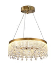 LAMPA SUFITOWA WISZĄCA LED APP1730-1CP Złota 40cm 1