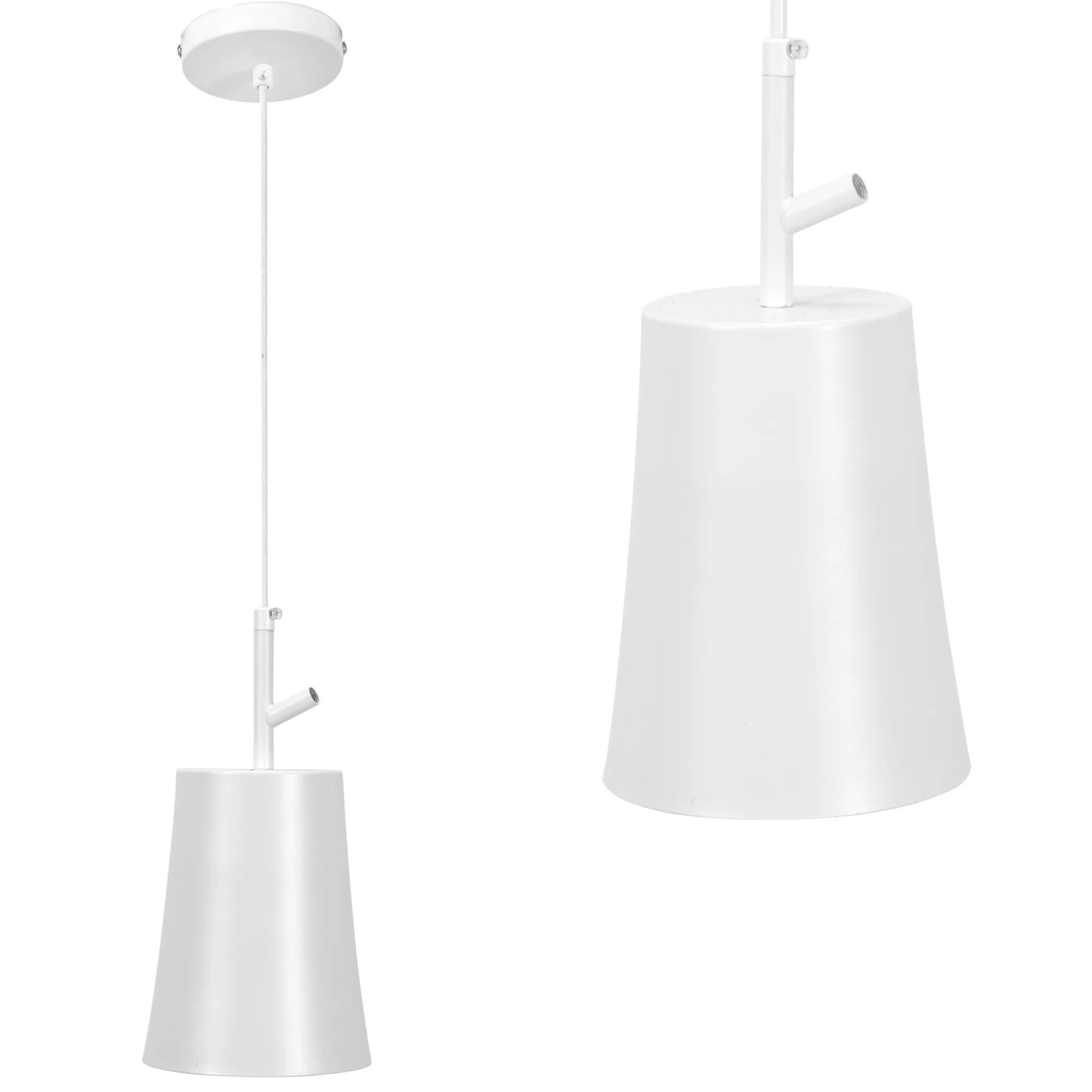 Lampa Sufitowa Wisząca APP1035-1CP Biała 1