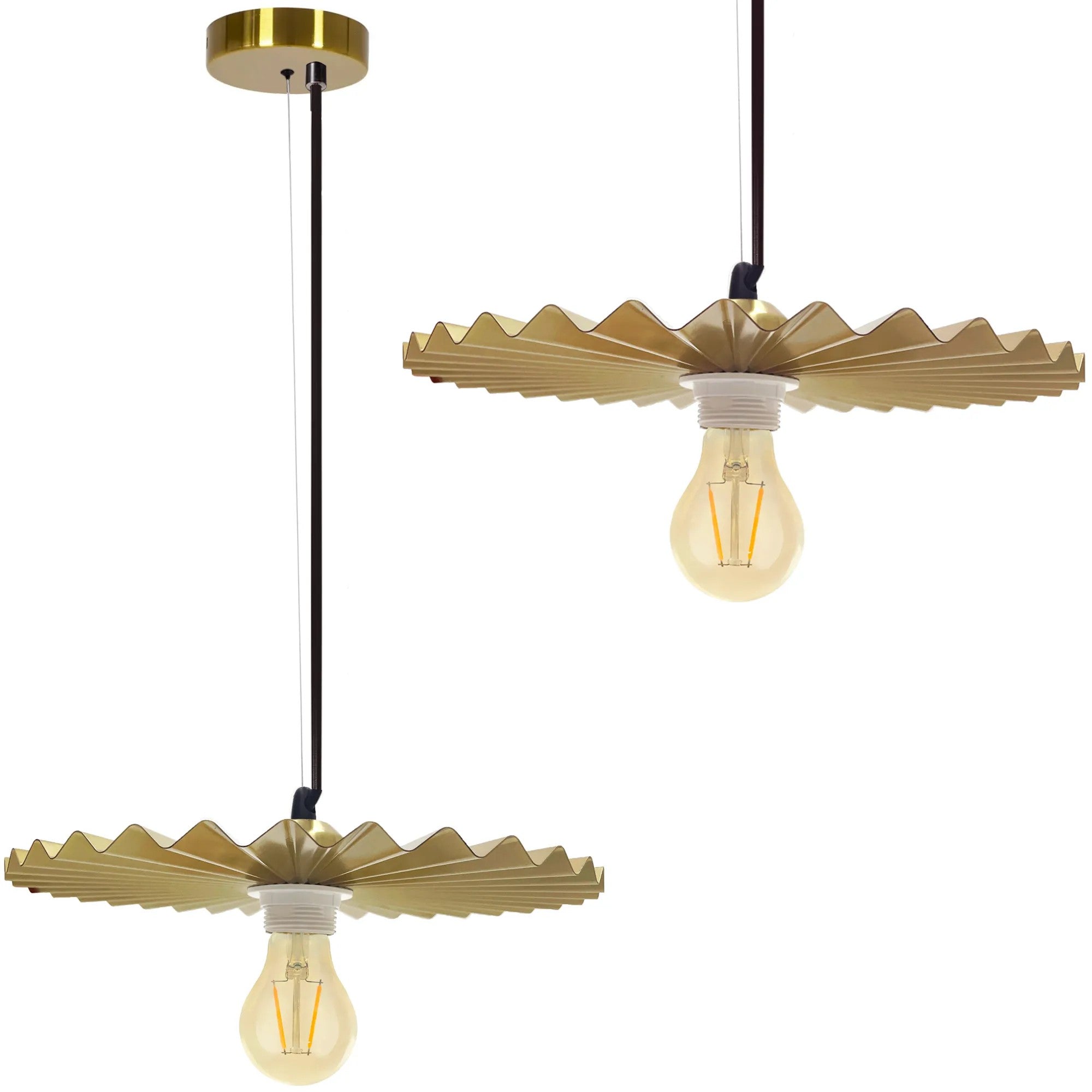 LAMPA SUFITOWA WISZĄCA APP1454-1CP Old Gold 1