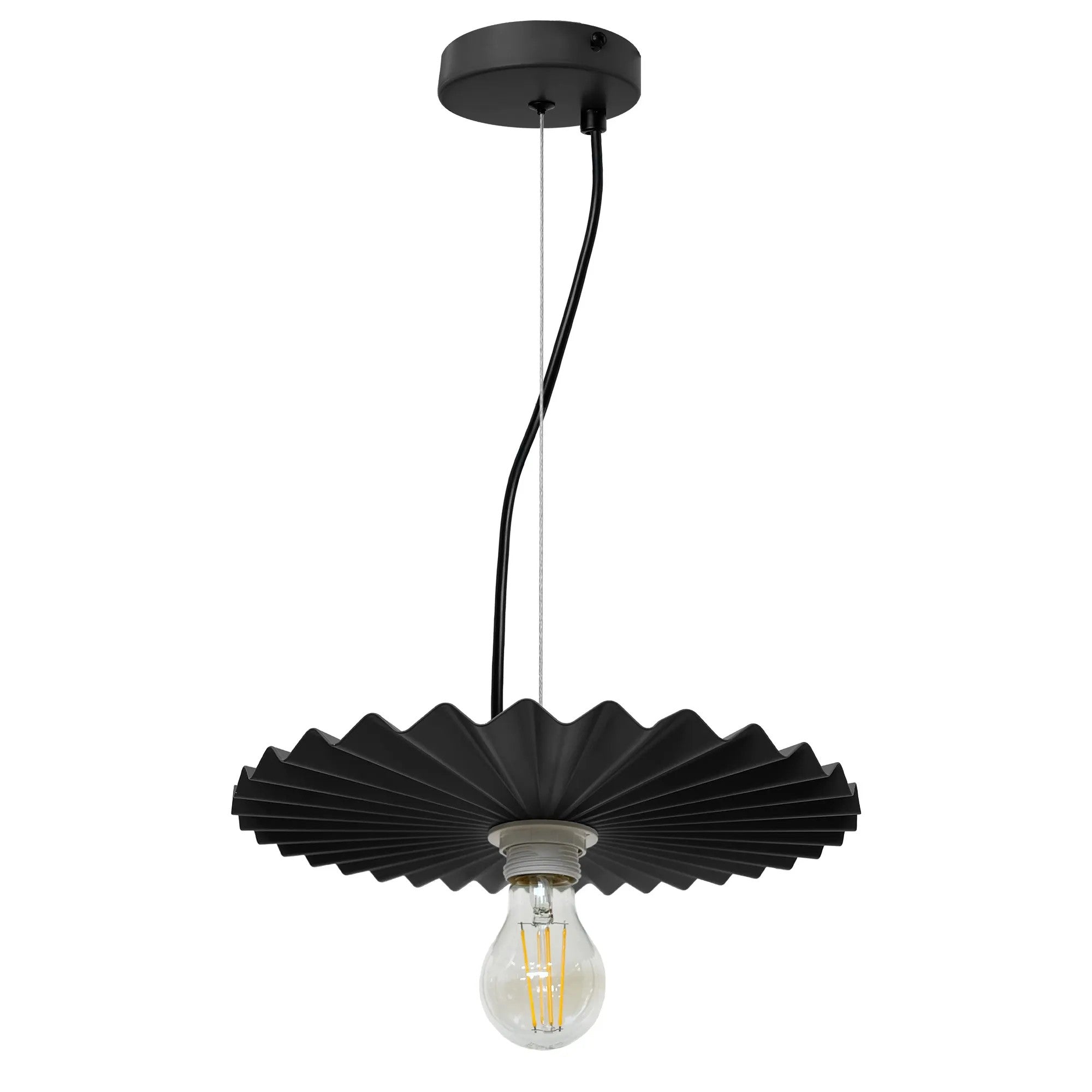 LAMPA SUFITOWA WISZĄCA APP1452-1CP Czarny 1