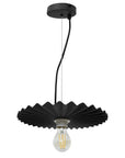 LAMPA SUFITOWA WISZĄCA APP1452-1CP Czarny 1
