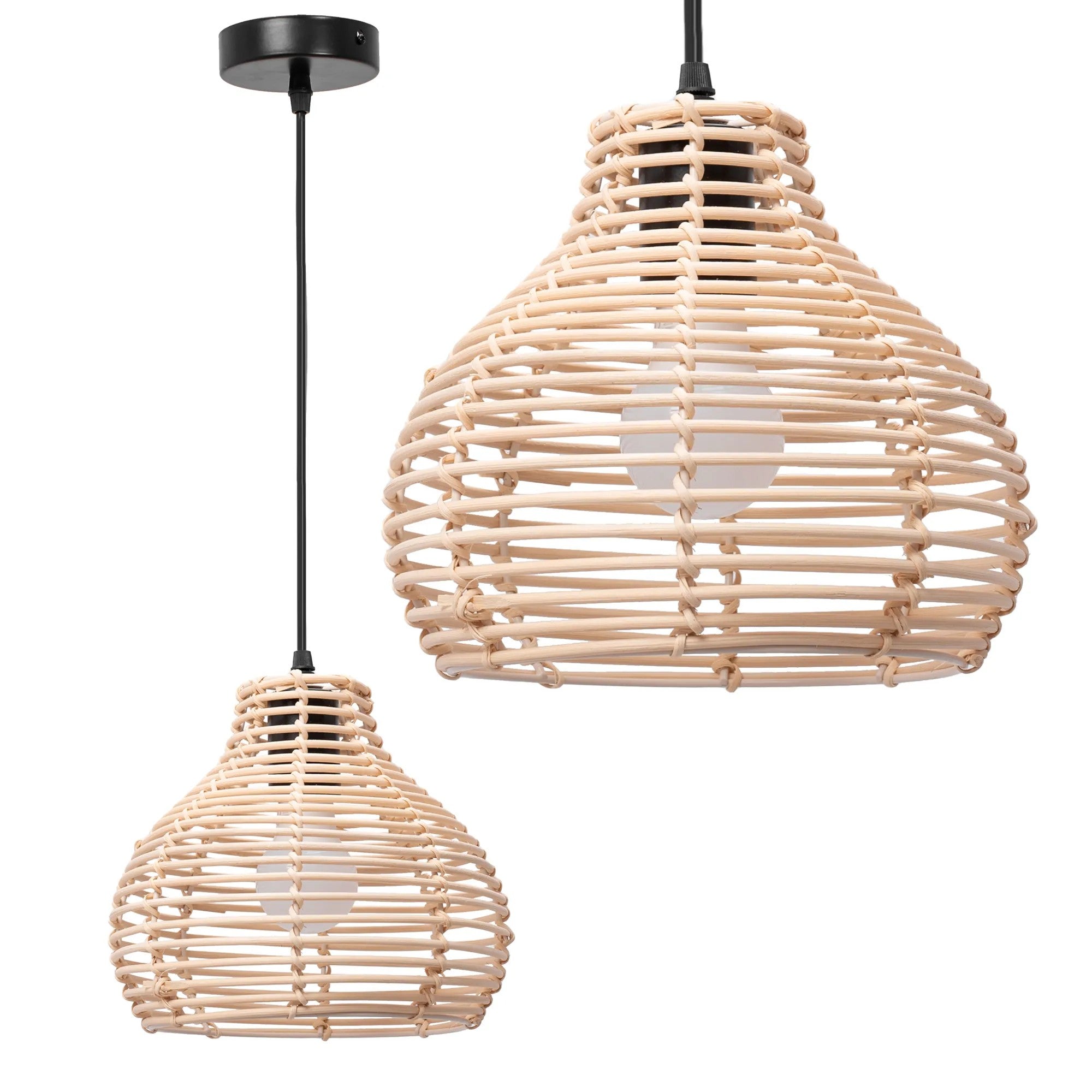 LAMPA SUFITOWA WISZĄCA NATURAL BOHO APP984-1CP SMALL 1