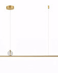 Lampa Wisząca LED APP1778-CP Złota Szczotkowana 1