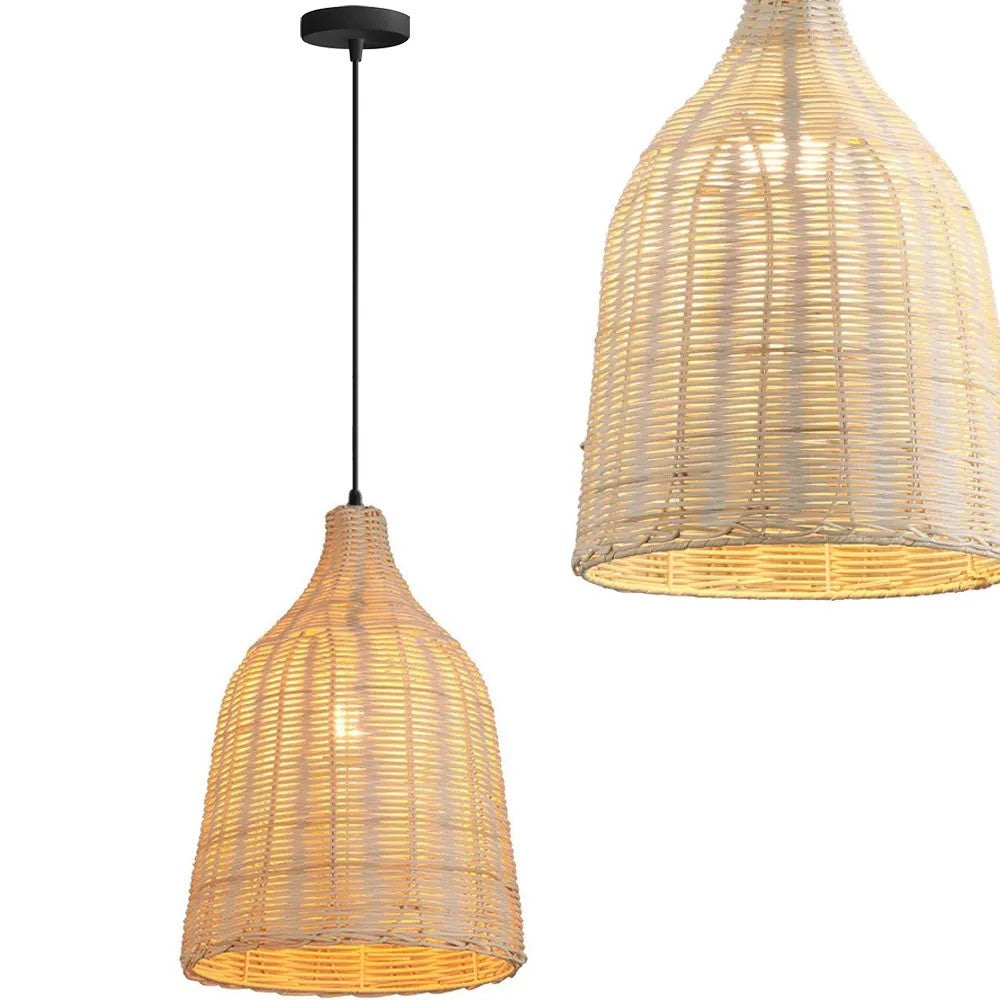 LAMPA SUFITOWA WISZĄCA BOHO NATURAL APP1646-1CP 1