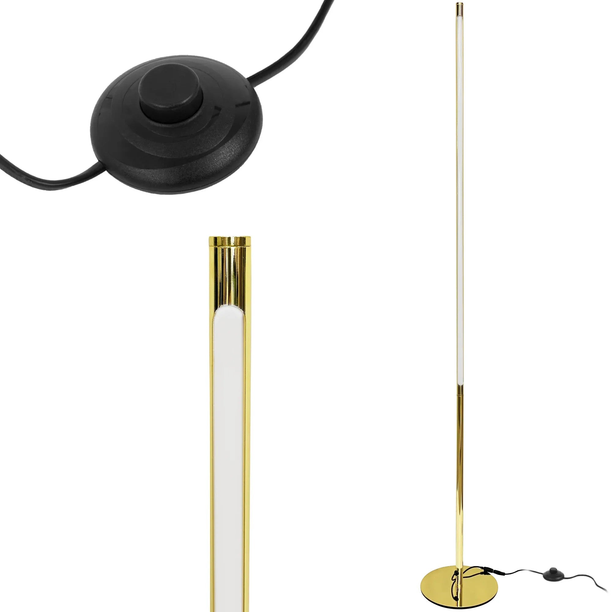 Lampa Stojąca Podłogowa LED APP1416-F Gold 1
