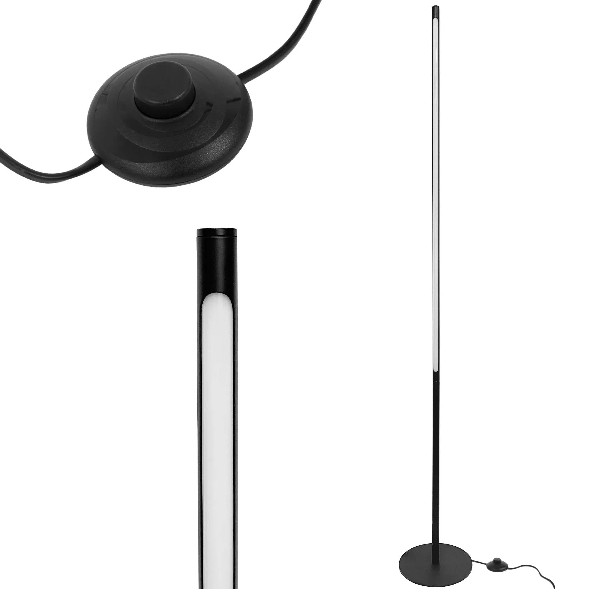 Lampa Stojąca Podłogowa LED APP1415-F Black 1