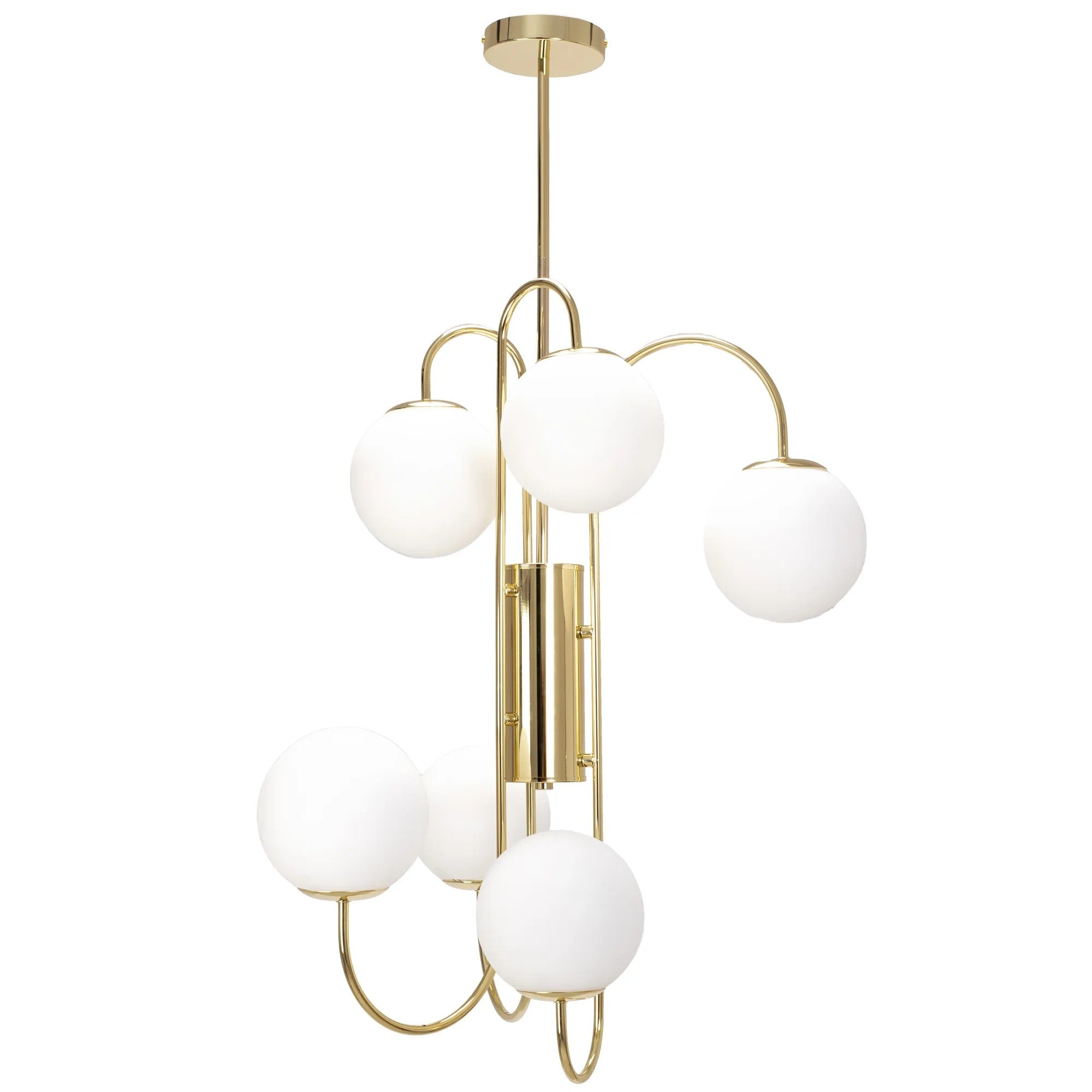 Lampa Wisząca APP1003-6CP Złota 1