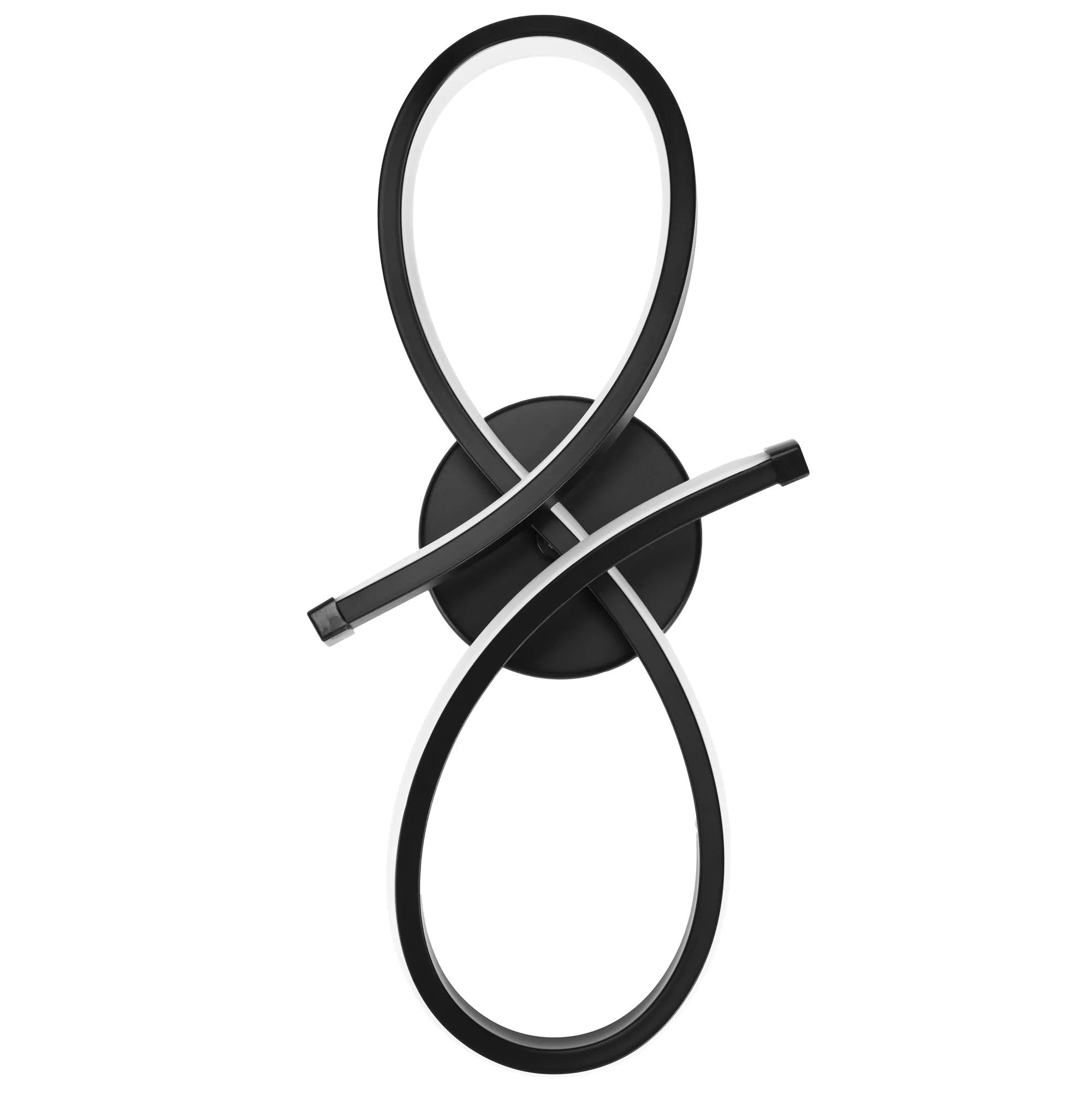 LAMPA ŚCIENNA KINKIET LED APP1050-W Czarna 1