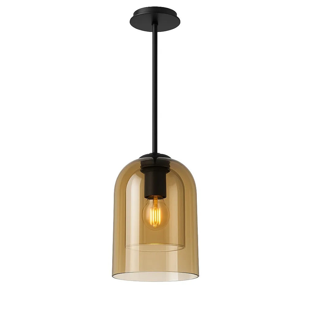 LAMPA WISZĄCA APP1704-1PC Amber 1