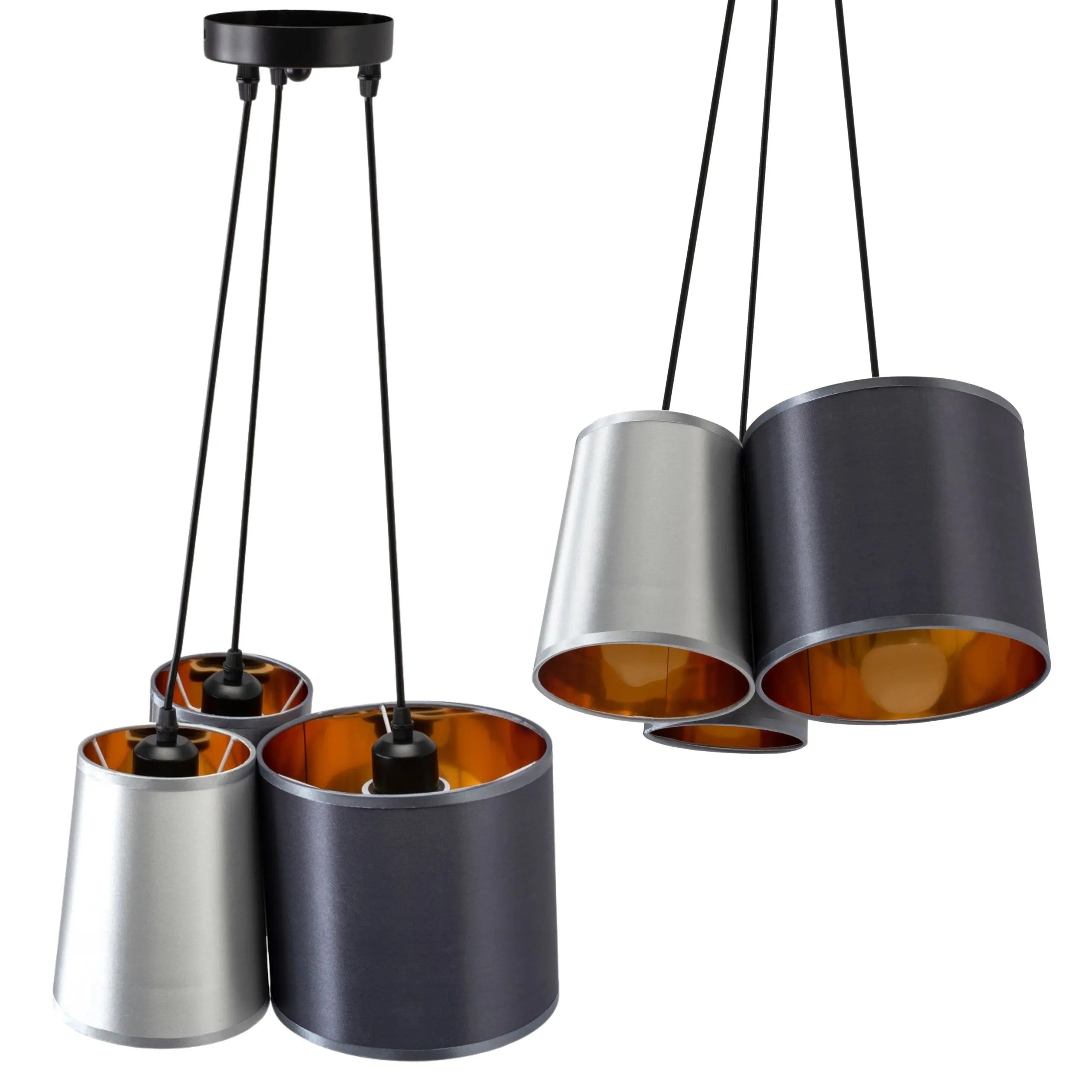 Lampa Sufitowa Nowoczesna APP971-3cp Mix Kolorów 1