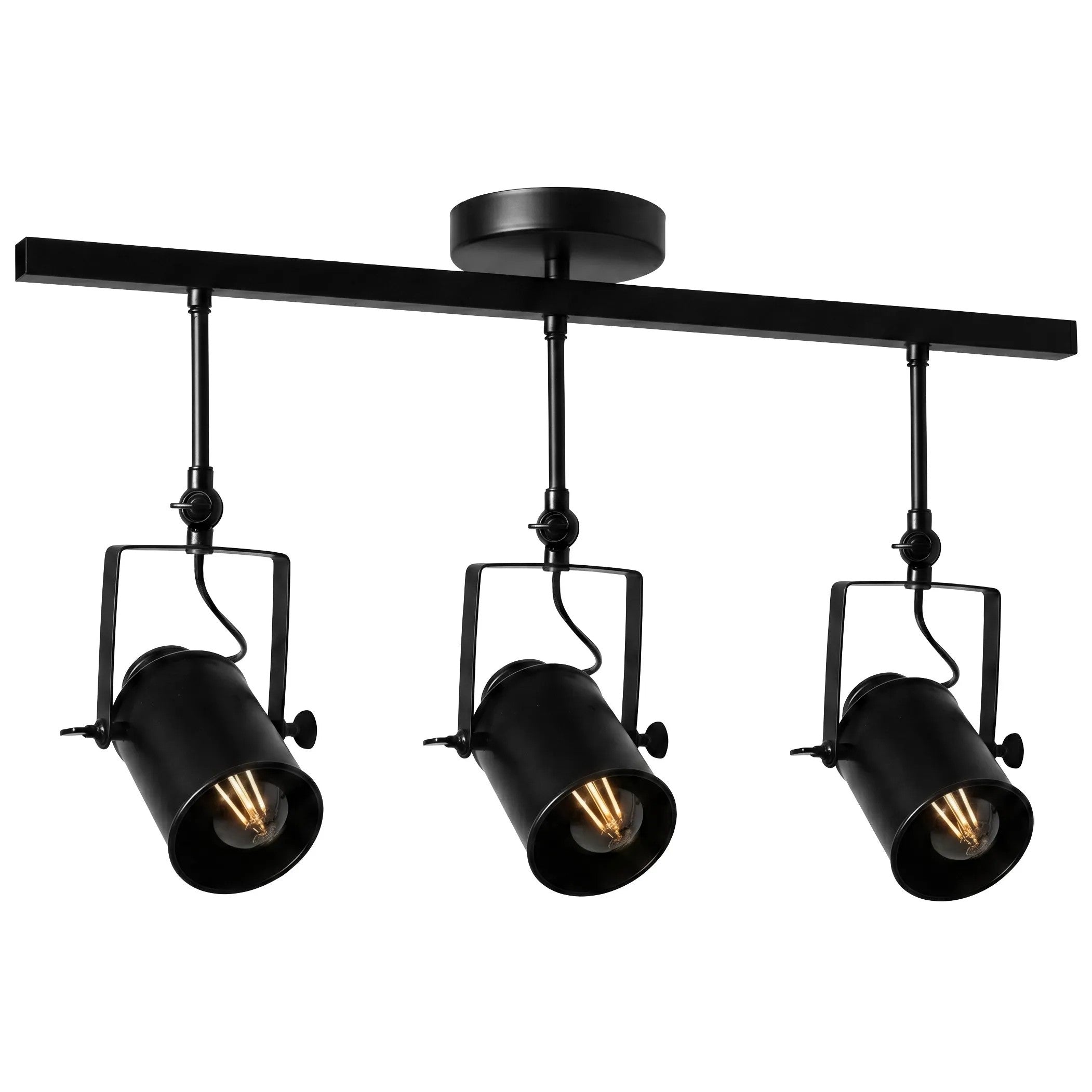 Lampa Sufitowa Reflektor APP487-3C Czarna 1